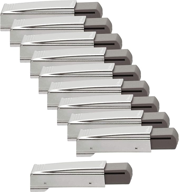 门阻尼器 温和停止花卉 适用于角带直线臂 | 软扣 | 10 件